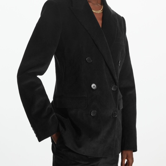 COS Jackets & Blazers - COS Double-breasted Corduroy Blazer